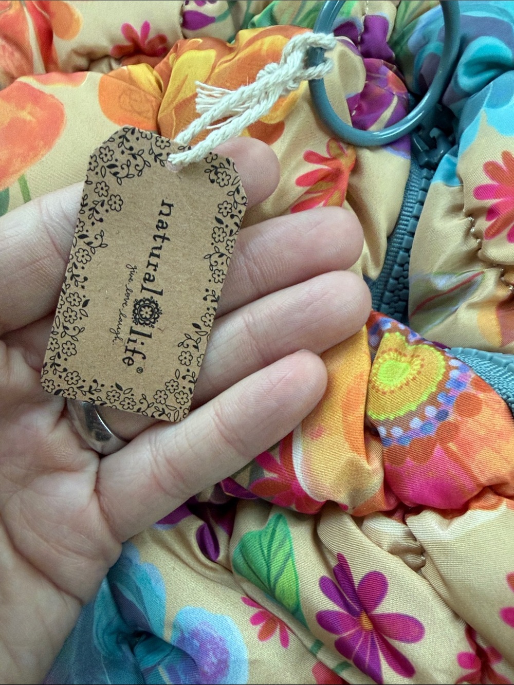 Natural Life Puffy Fit-it-all bag - Picture 4 of 5